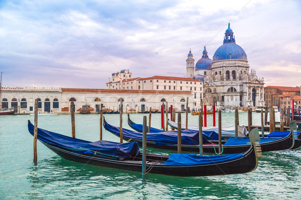 View of Basilica di Santa Maria della Salute,Venice, Italy Stock photo © bloodua