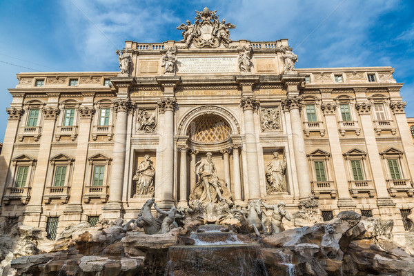 Trevi Fountain - famous landmark in Rome Stock photo © bloodua