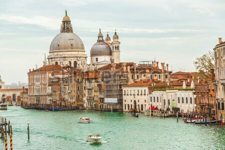 View of Basilica di Santa Maria della Salute,Venice, Italy Stock photo © bloodua