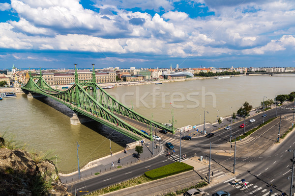 Liberty Bridge in Budapest. Stock photo © bloodua