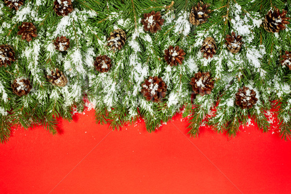 Christmas background. Eve framework Stock photo © bloodua