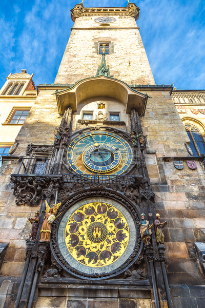 Astronomical Clock. Prague. Stock photo © bloodua