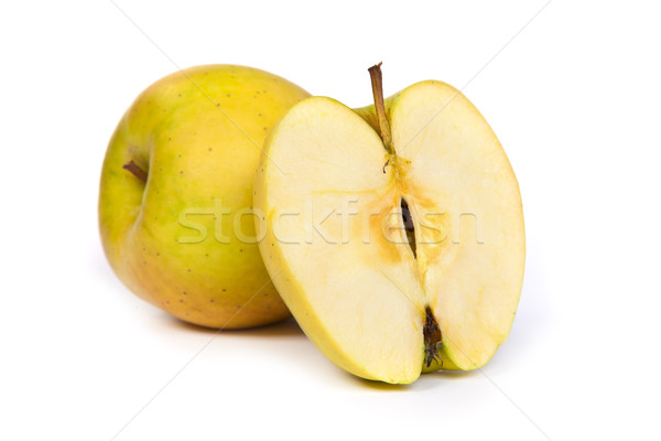 Vert pomme core isolé [[stock_photo]] © bloodua