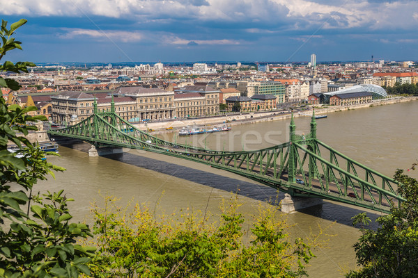 Stock photo: Liberty Bridge in Budapest.