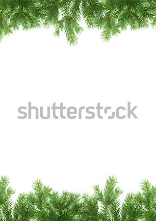 Stock photo: Christmas framework