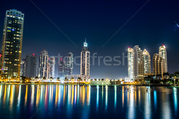 Dubai belváros Egyesült Arab Emírségek építészet 13 modern Stock fotó © bloodua