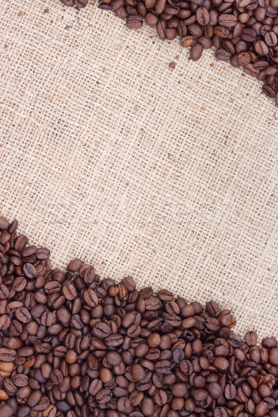 Marrom grãos de café tiro estúdio chocolate Foto stock © bloodua