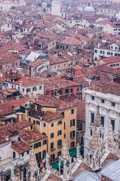 Venezia aria bella cityscape panorama cielo Foto d'archivio © bloodua