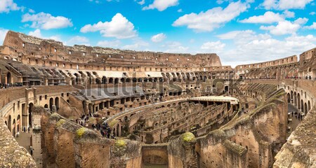 The Iconic, the legendary Coliseum of Rome, Italy Stock photo © bloodua