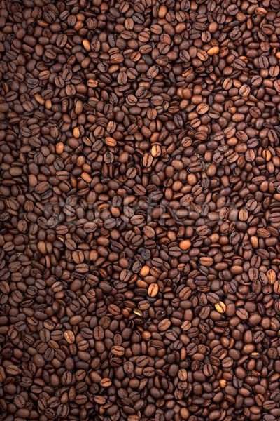 Stockfoto: Koffieboon · aromatisch · bruin · chocolade · zwarte