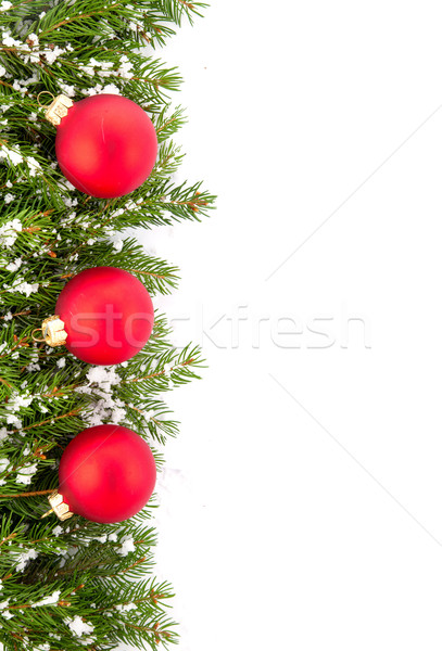 Stock photo: Christmas framework