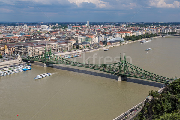 Liberty Bridge in Budapest. Stock photo © bloodua