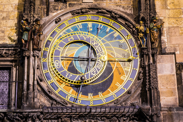 Astronomical Clock. Prague. Stock photo © bloodua