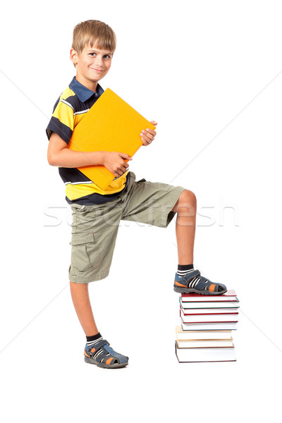 Stock photo: Education success graph. Back to school