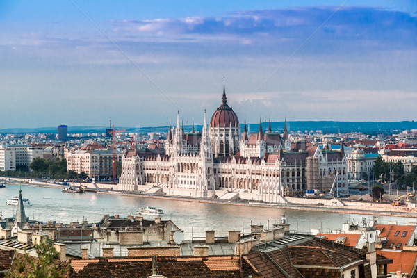 The building of the Parliament in Budapest, Hungary Stock photo © bloodua