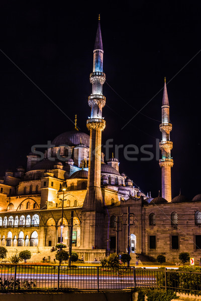 Meczet istanbul Turcja oświecenie ramadan Zdjęcia stock © bloodua