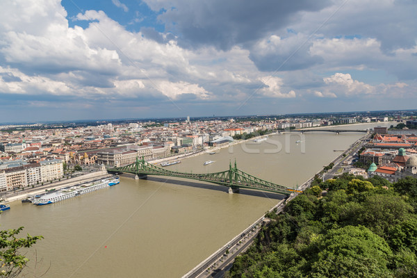 Liberty Bridge in Budapest. Stock photo © bloodua