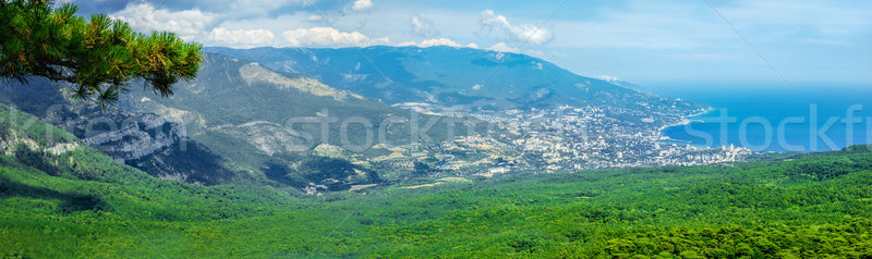 South part of Crimea peninsula, mountains Ai-Petri landscape. Uk Stock photo © bloodua