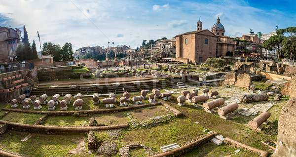 Roman ruins in Rome. Stock photo © bloodua