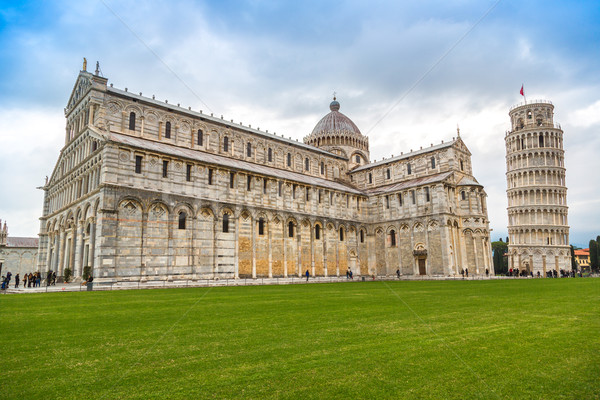 Cathedral and Leaning Tower of Pisa Stock photo © bloodua