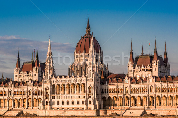 The building of the Parliament in Budapest, Hungary Stock photo © bloodua