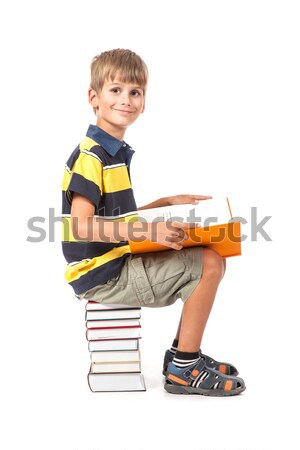 Education success graph. Back to school Stock photo © bloodua