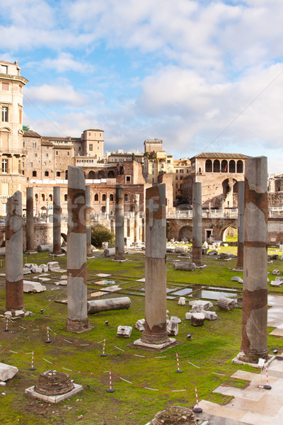 Roman ruins in Rome. Stock photo © bloodua