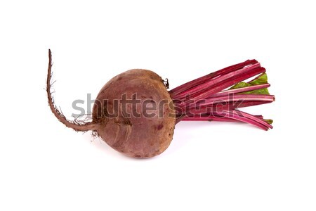 Fresh red beet isolated on  white Stock photo © bloodua