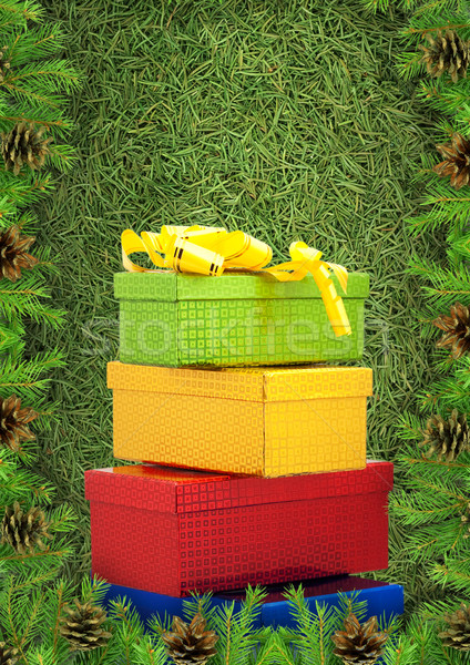 Christmas framework Stock photo © bloodua