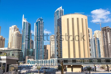 Dubai centro de la ciudad Emiratos Árabes Unidos arquitectura 14 día Foto stock © bloodua