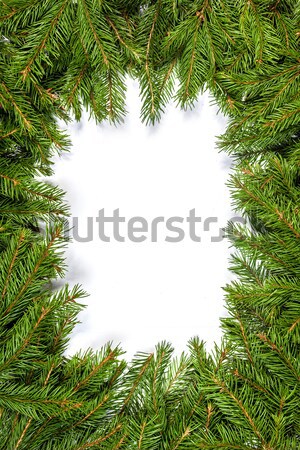 Stock photo: Christmas framework