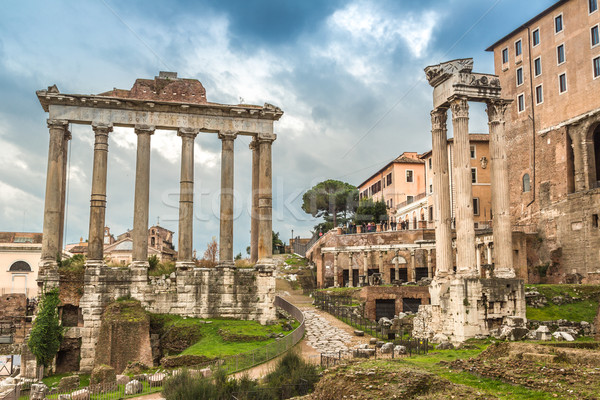 Roman ruins in Rome. Stock photo © bloodua