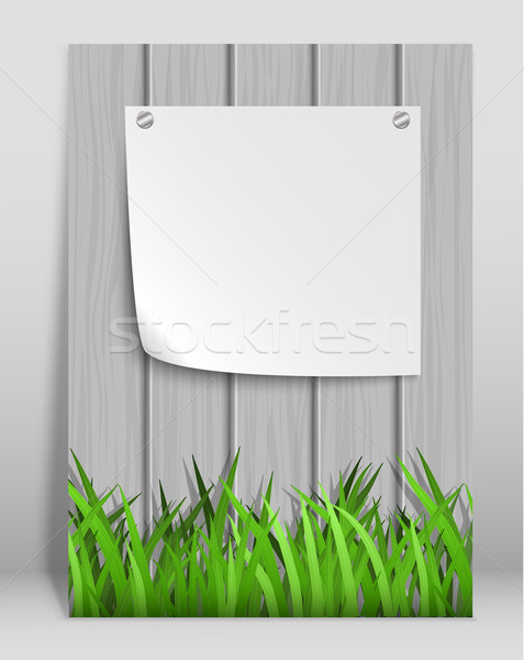 Vector  brochure or magazine cover  template Stock photo © blotty