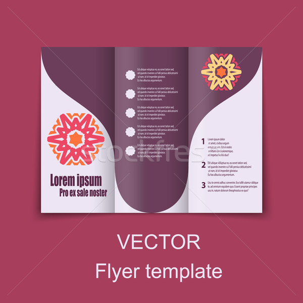 Brochures design sociale diagramme présentation [[stock_photo]] © blotty