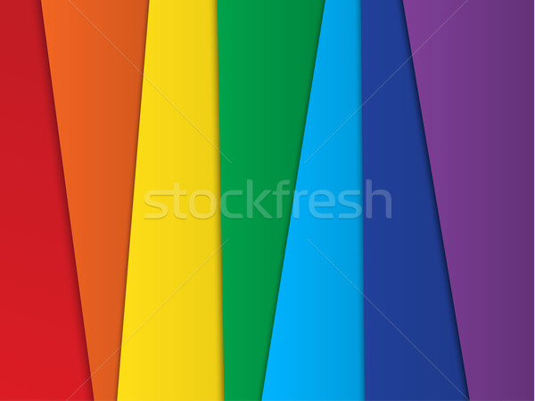 [[stock_photo]]: Lumineuses · résumé · vecteur · Rainbow · design · eps10