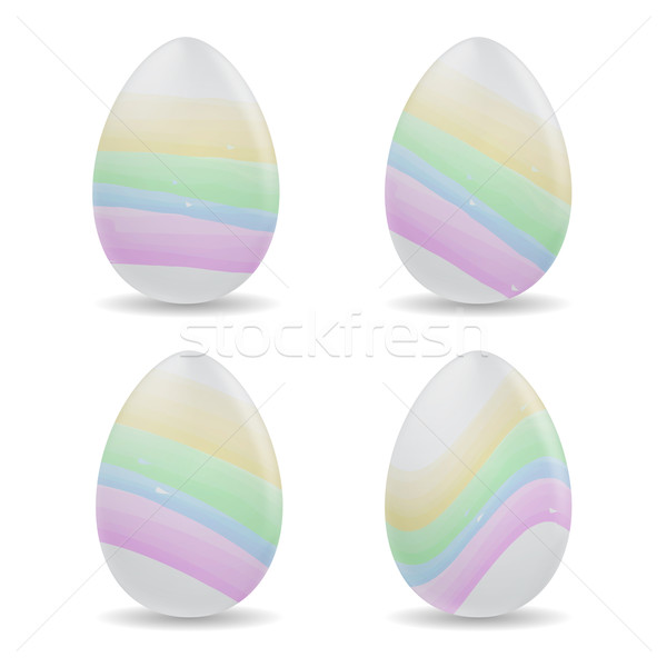 Vector illustration - easter egg Stock photo © blotty
