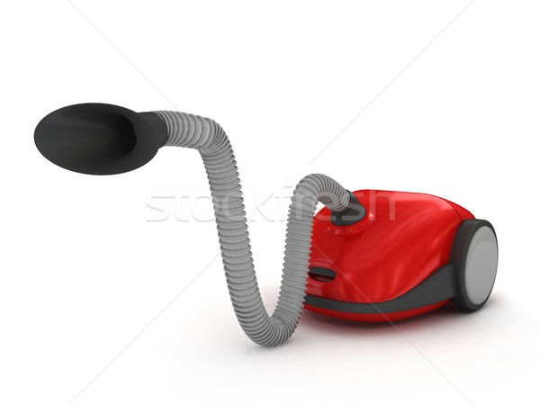 Stock photo: Vacuum cleaner over white