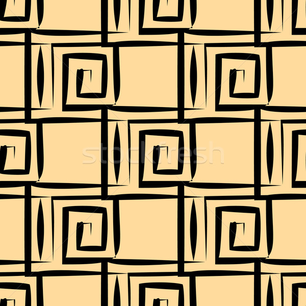 Vector seamless pattern. Abstract stylish background Stock photo © blotty