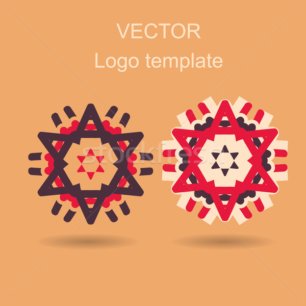 Foto stock: Abstrato · logotipo · vetor · modelo · de · design · negócio · criador