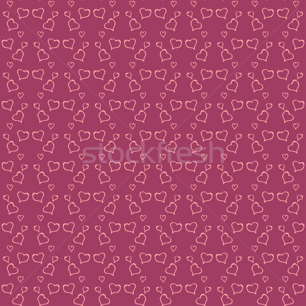 valentine's day red seamless background Stock photo © blotty