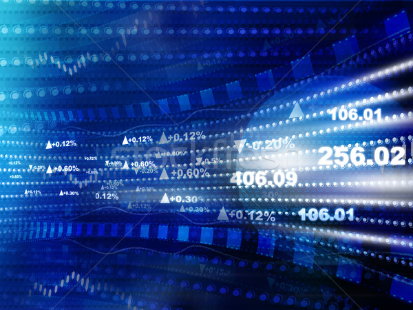Lume economie grafic Bursa de Valori diagramă finanţa Imagine de stoc © bluebay