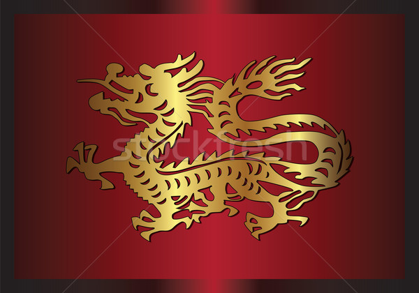Asian traditional dragon Stock photo © BlueLela