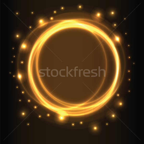 Foto stock: Abstrato · amarelo · círculos · música · clube
