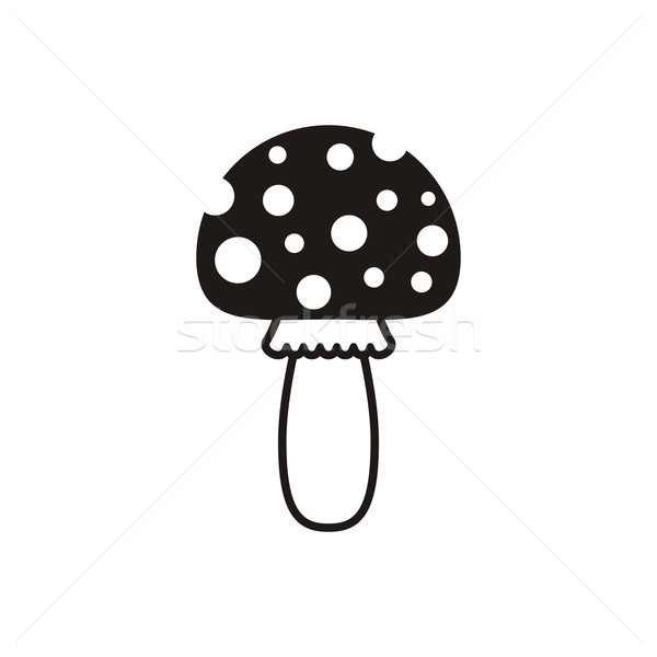 Amanita icon Stock photo © blumer1979