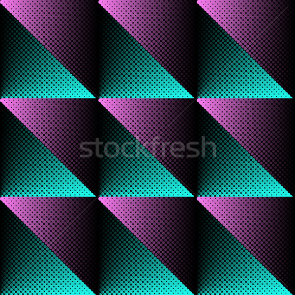 Vektor Halbton Textur türkis violett Stock foto © blumer1979