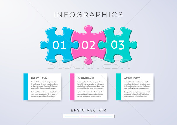 Foto d'archivio: Colorato · moderno · opzioni · infografica · vettore