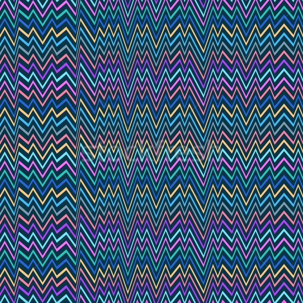 Zigzag fara sudura vector geometric abstract etnic Imagine de stoc © blumer1979