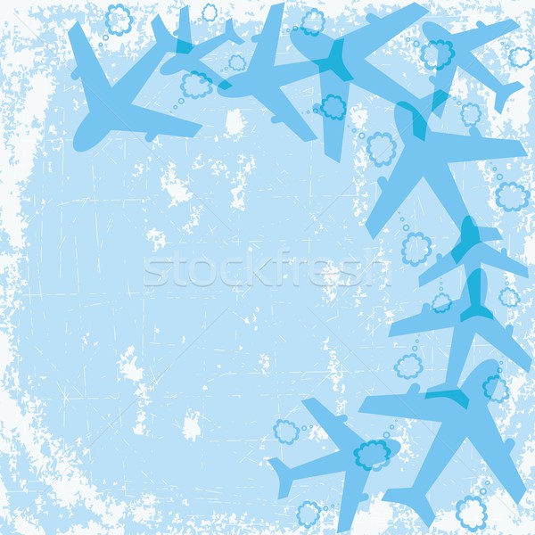 Stock photo: Symbols of plane 