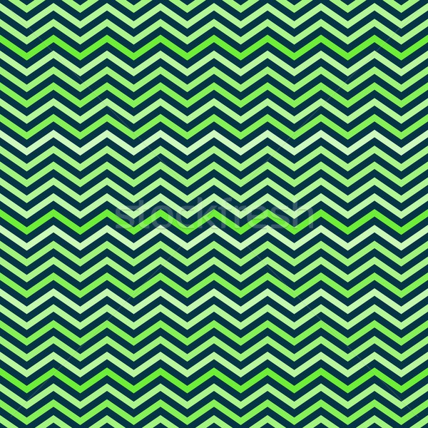 Zigzag naadloos groene vector meetkundig etnische Stockfoto © blumer1979
