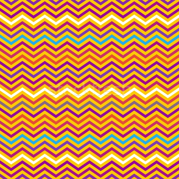 Zigzag naadloos kleurrijk vector meetkundig etnische Stockfoto © blumer1979